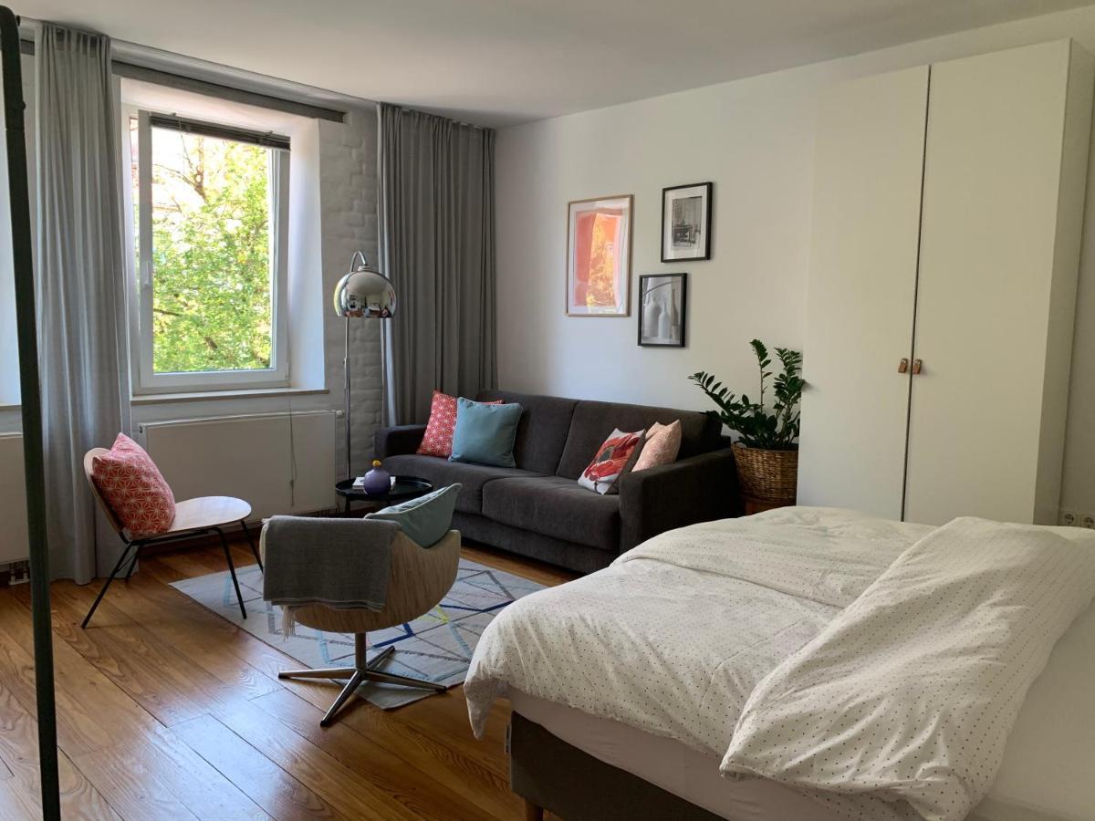 Charmant Leben Im Textilviertel_Zentral & Ruhig Augsburg Bagian luar foto